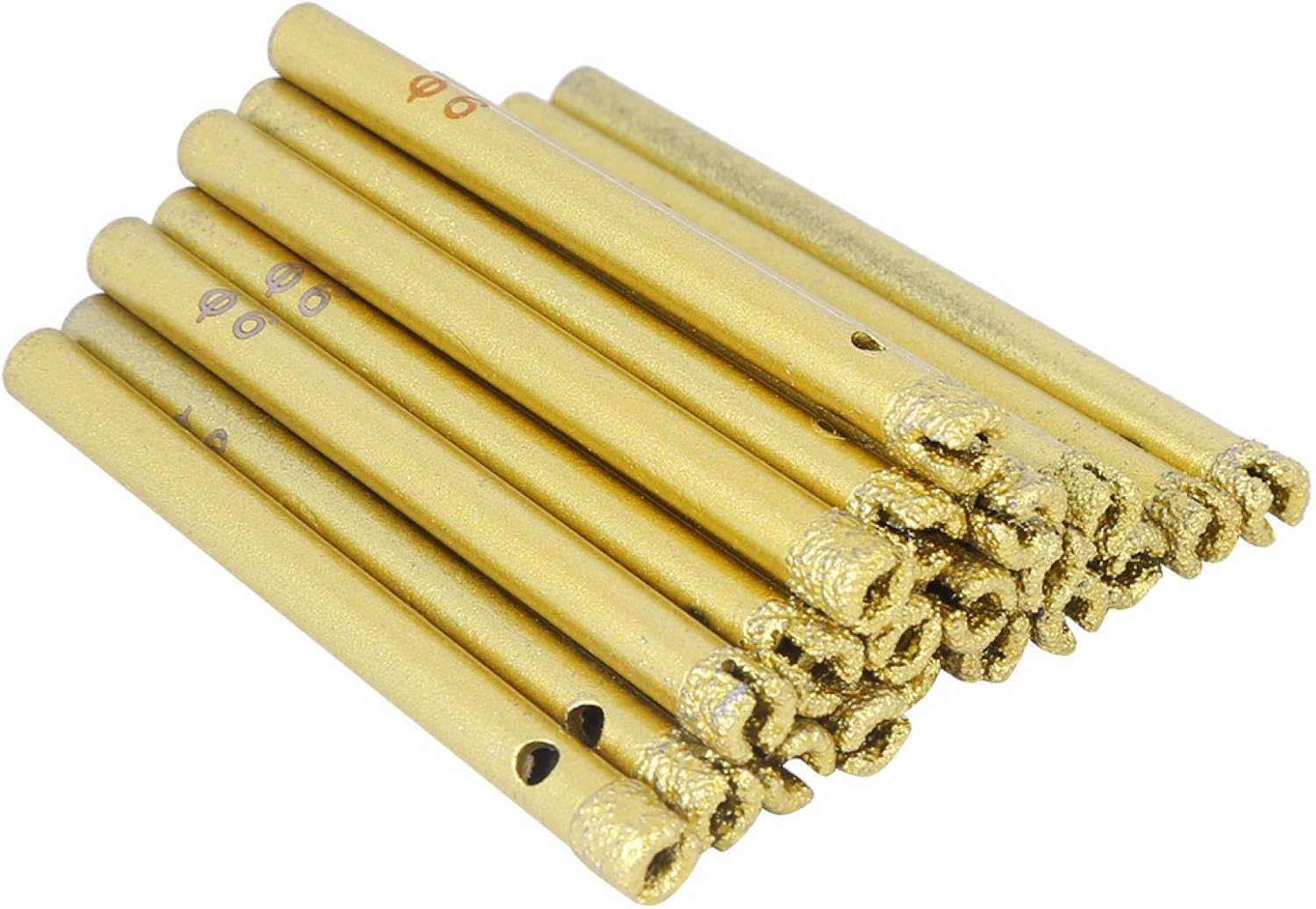 20PCs 6.5 x 6mm Diamond Hole Saw Drill Bit Hand Electric Drill Bit Brazing Hole Opener Drilling Tools for Glass Ceramic Tiles - Image 5