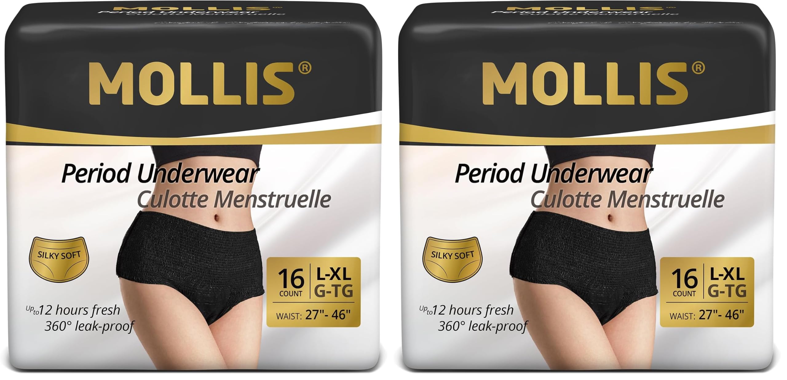 MOLLIS Disposable Period Underwear, Postpartum Panties