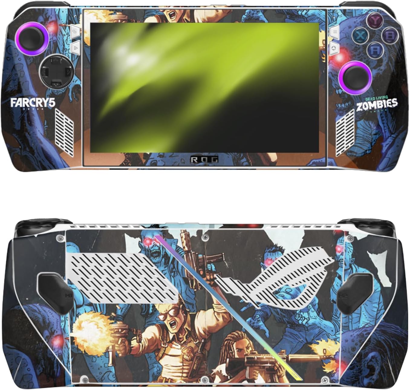 Head Case Designs Officially Licensed Far Cry Dead Living Zombies Arte Clave Vinyl Sticker Skin Decal Cover Compatible with Asus ROG Ally