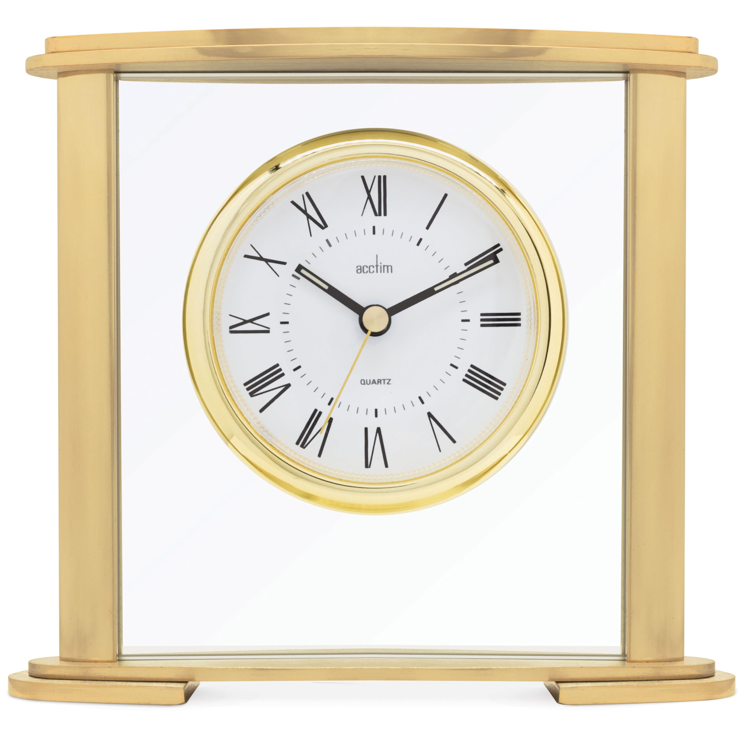 Acctim Colgrove Mantel Clock Gold from B&Q