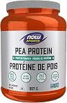 NOW Sports, Pea Protéines 24 g, Absorbement rapide, base de la plante, aromatisé sans arôme, 907g
