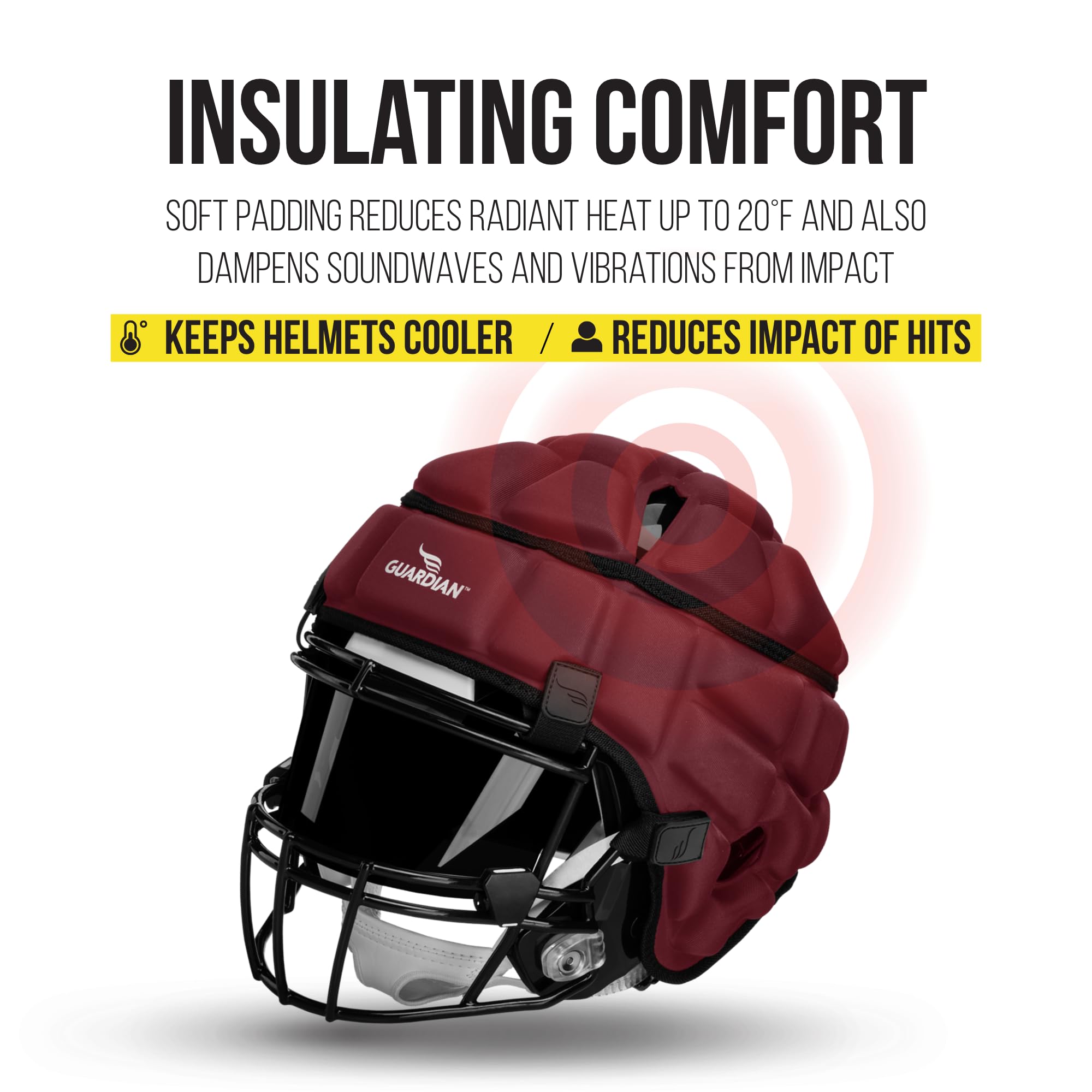 Guardian Cap - Soft-Shell Helmüberzug Für Fußball Und Lacrosse