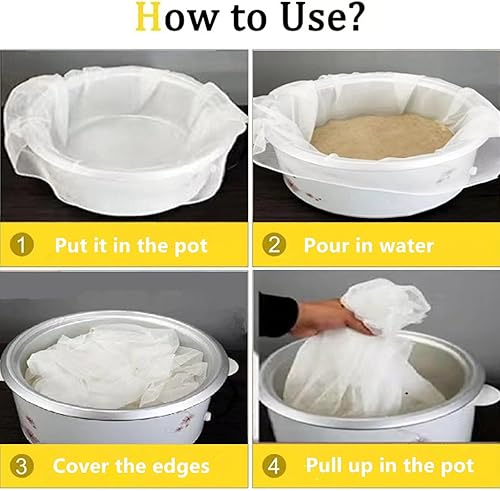 Miniatura 5 de Red de arroz, red de cocción de 45.3 x 39.4 pulgadas para arroz de sushi, cocina comercial y uso doméstico, red de cocción antiadherente perforada