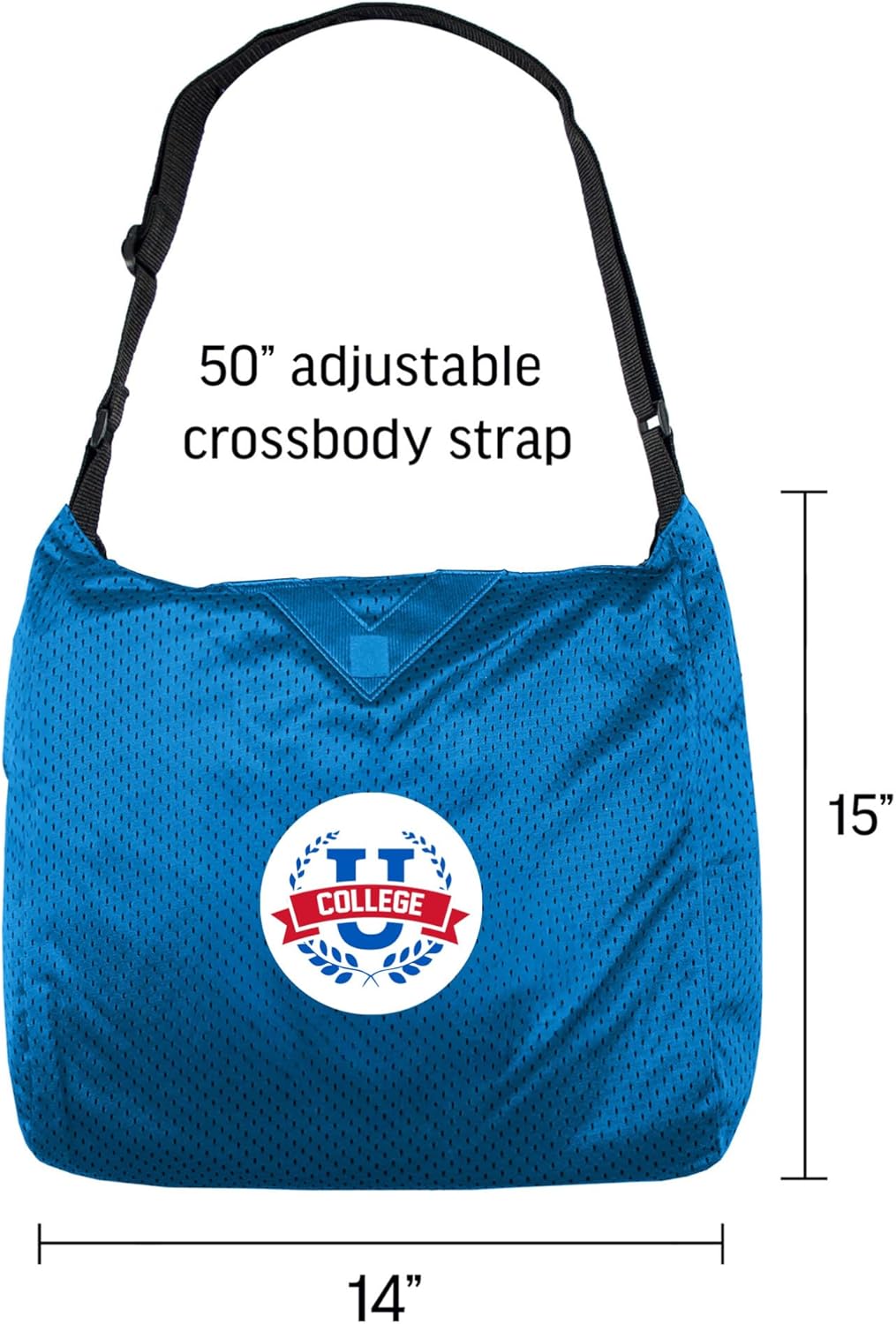 Littlearth NCAA Kentucky Wildcats Jersey Tote, Team Color, 15" x 4" X 14"