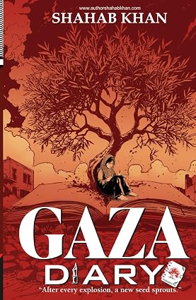 Gaza Diary English Edition book cover by Shahab Khan