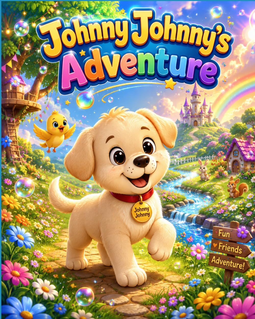Johnny Johnny's adventure: Coloring book