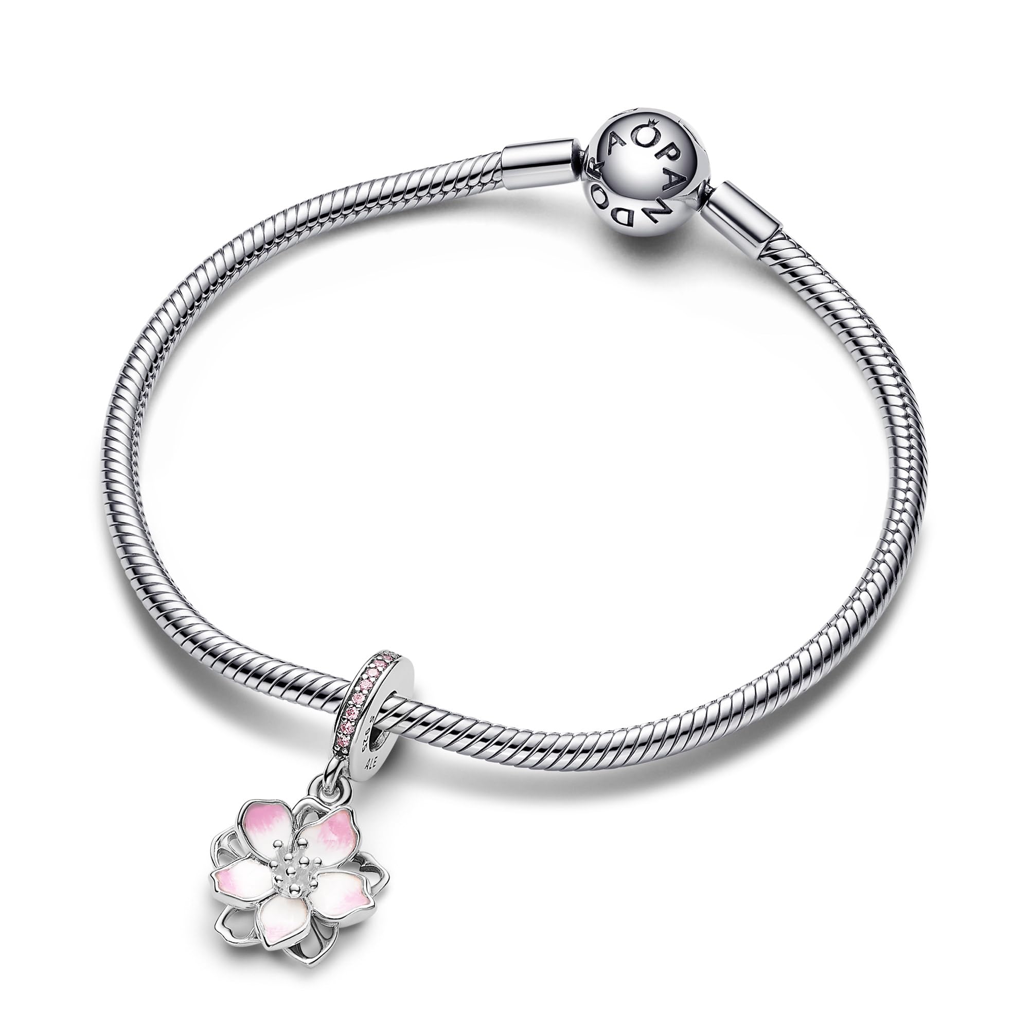 PANDORA Set regalo collana in argento da donna, Confezione multiprodotto | Bellissima collana da donna, un gioiello elegante e un'idea regalo sofisticata