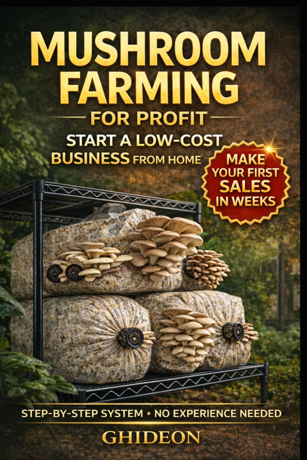 Mushroom Farming for Profit: Start a Low-Cost Business from Home and Make Your First Sales in Weeks – A Step-by-Step System to Grow, Harvest, and Sell ... Needed) (Ghideon Small Business Series)
