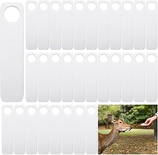 Xuhal 30 Pcs Deer Urine Wick Hunting Scent Buck Attractant Scent Absorbing Wick Rut Scent Buck Lure Doe Pee Wick for Hunting Whitetail Deer Scent Drags