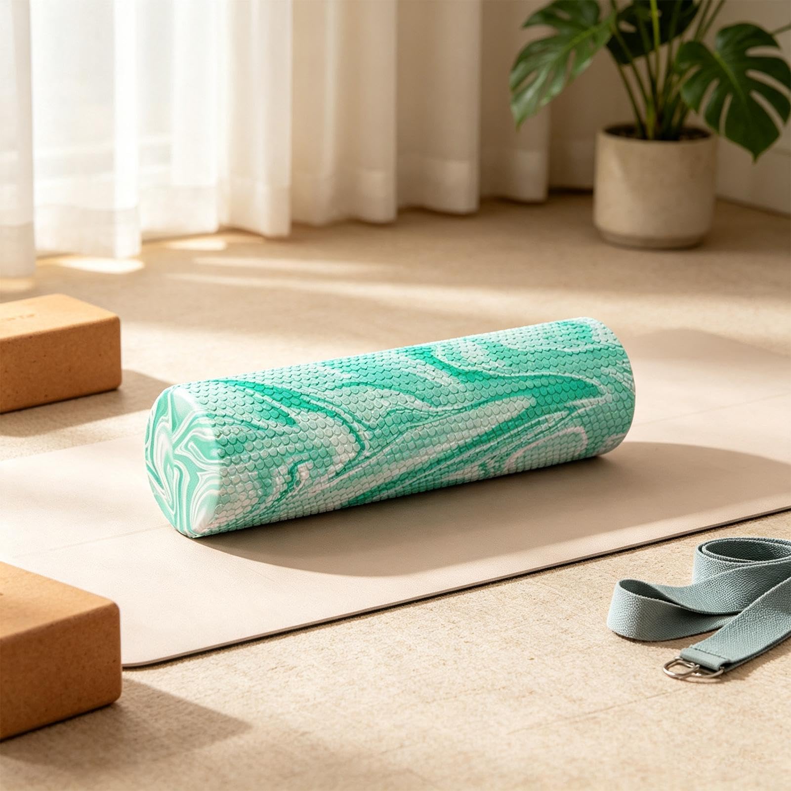 Yoga Foam Roller Body Muscle Esercizio Stretching Attrezzatura