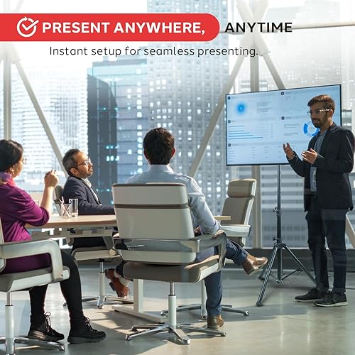 Miniatura 6 de Pyle - Trípode de TV LCD de alta calidad para panel plano, soporte de TV portátil y plegable para televisores de pantalla plana LCDLED de hasta 32