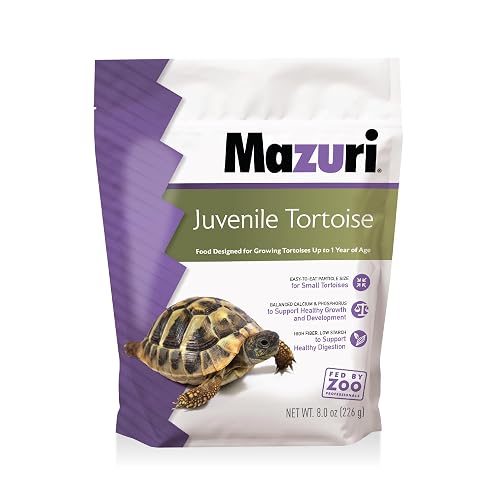 Mazuri | Juvenile Tortoise Food for Baby Tortoises | 8