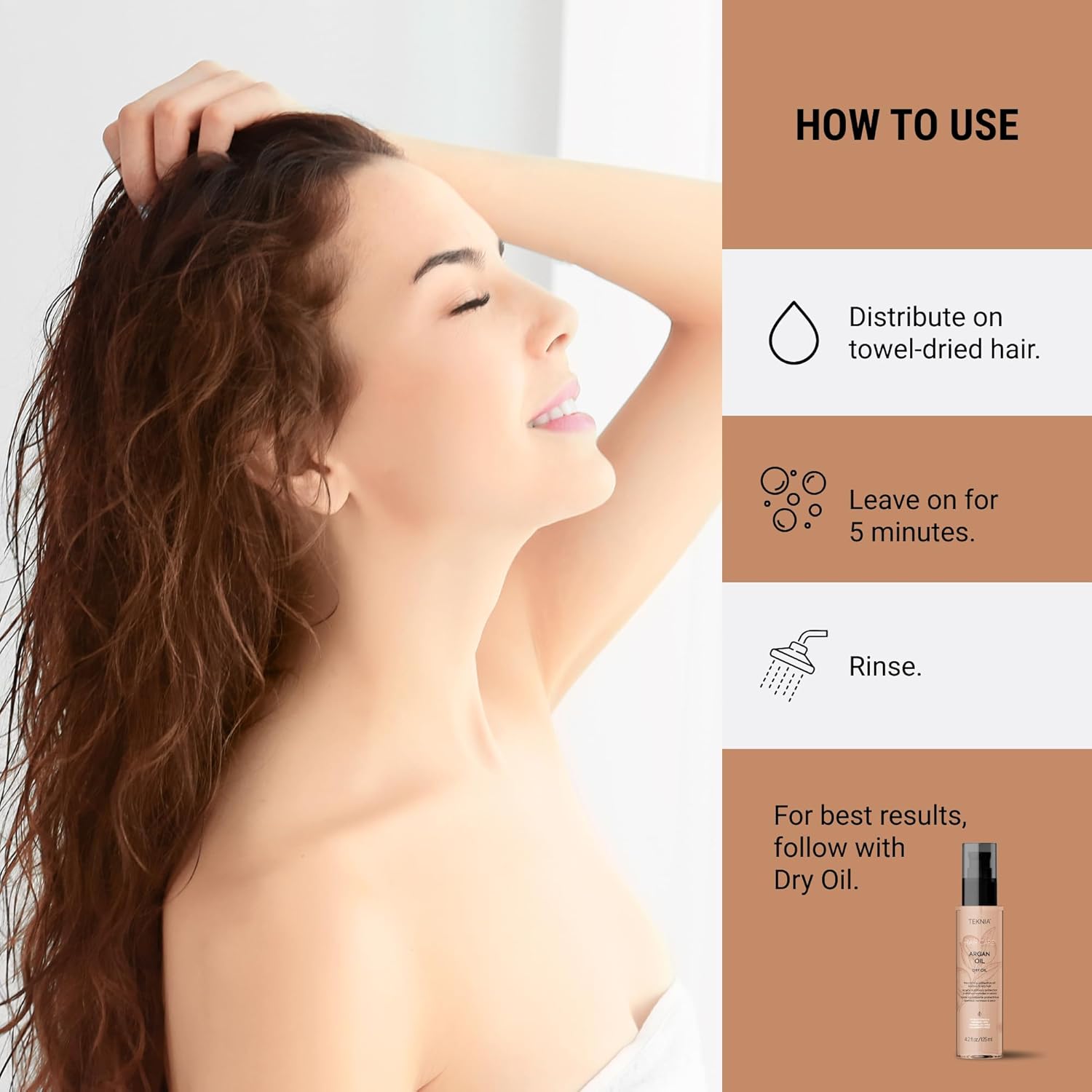 Lakmé Teknia Argan Oil Hair Treatment, Hydrating Mask | with Argan Oil for Hair - Image 8