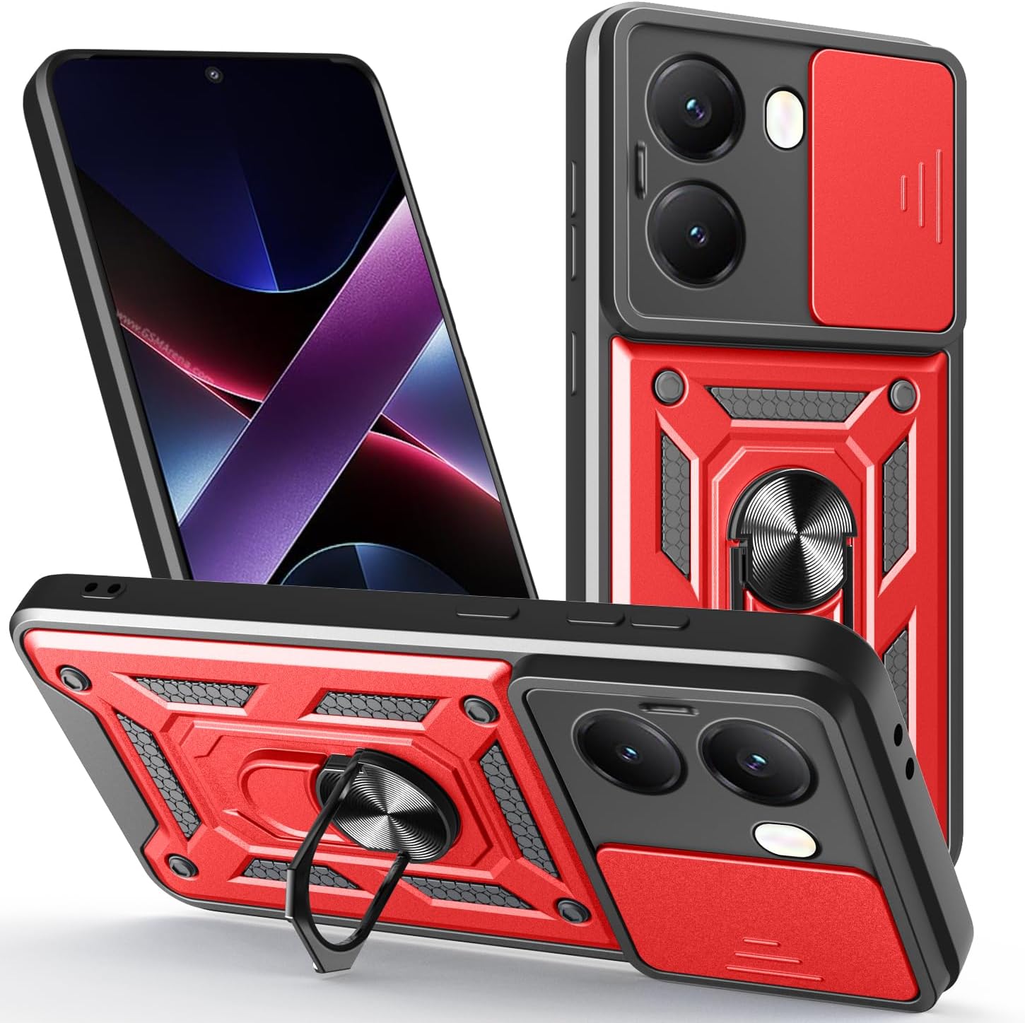 DUEDUE Cover Magnetica per Xiaomi Poco X7 Pro/Redmi Turbo 4