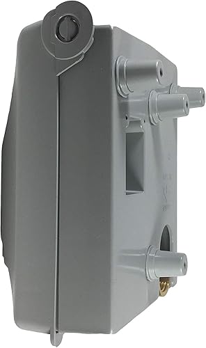 Miniatura 3 de Manufacturing Ltd 2 # Enchufe de gas de PVC, gris, 2 PSI, entrada NPT de 1/2 '', salida de desconexión rápida de 3/8 ''