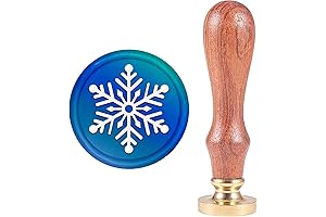 MAYJOYDIY Snowflake Wax Seal Stamp