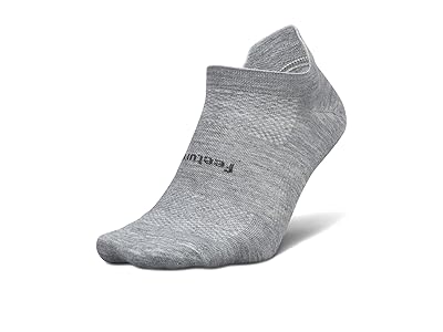 Feetures High Performance Ultra Light Tab Quarter Length Socks Shoes Light Gray : MD (US Men