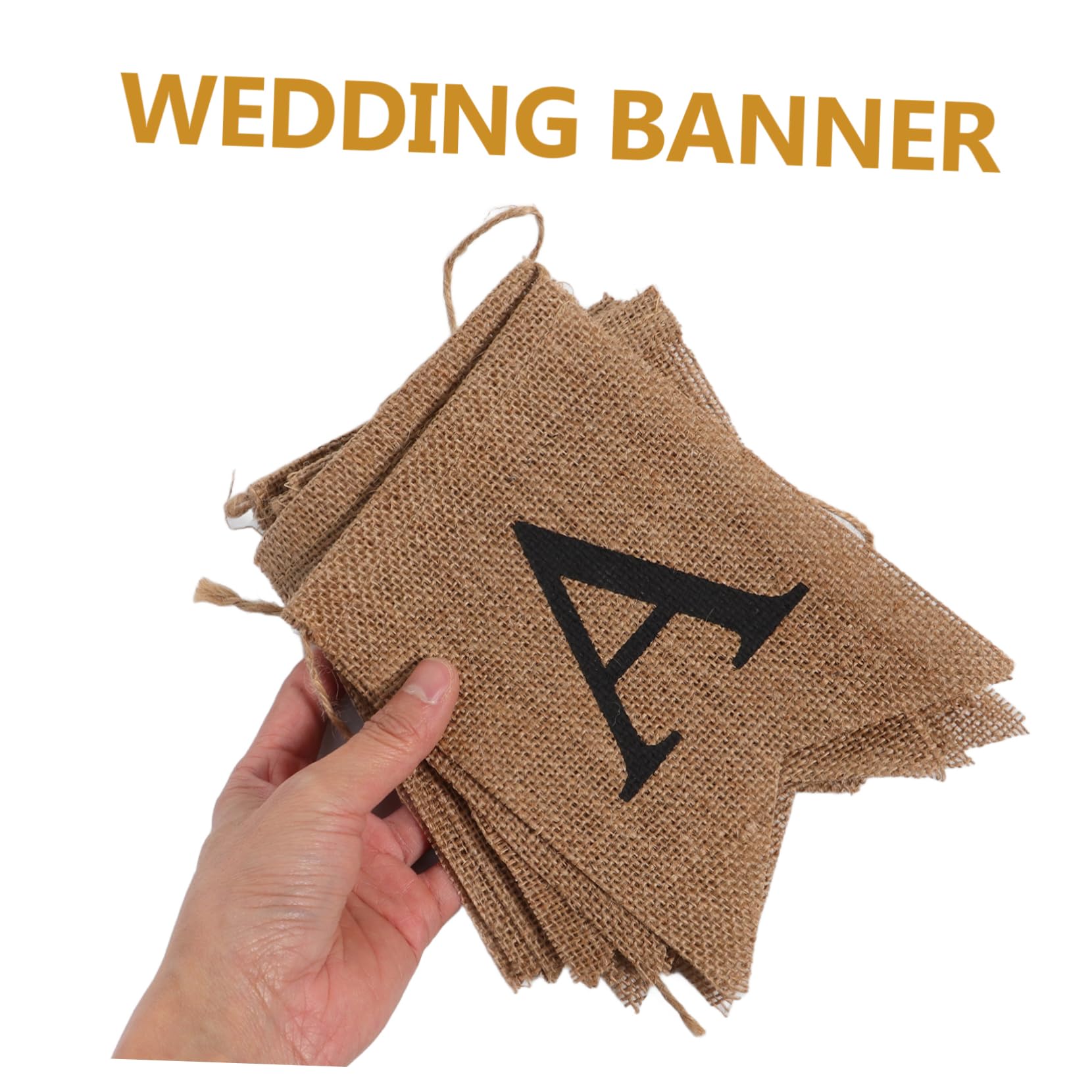 jojofuny 3stücke Hochzeitsbanner Aus Dekorative Pull-flagge Fast Verheiratet Vielseitige Tischdeko Für Hochzeiten Und Verlobungen Für Fotos Und Feierlichkeiten