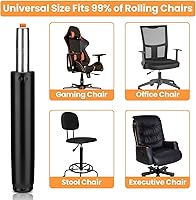Vista 3 de Office Chair Cylinder Replacement - Heavy Duty Class 4 Hydraulic Pneumatic Gas Lift Cylinder(12" to 18" Adjustable, 1000 lbs Capacity) - Universal