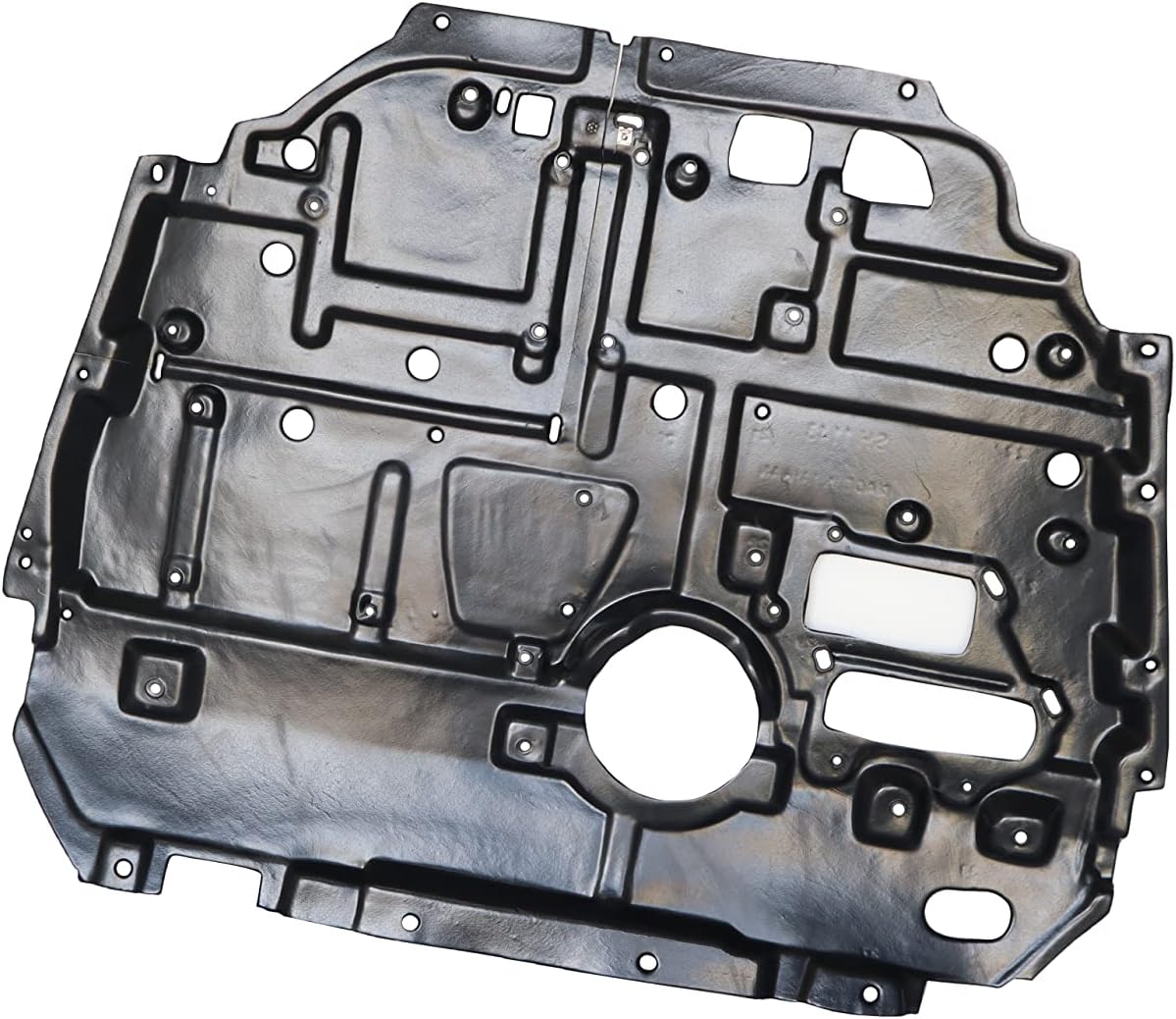 Front Engine Splash Shield Under Lower Radiator Cover Guard Plastic Front Center Compatible with Toyota Prius 2010-2015 for 5141012105-PFM TO1228169