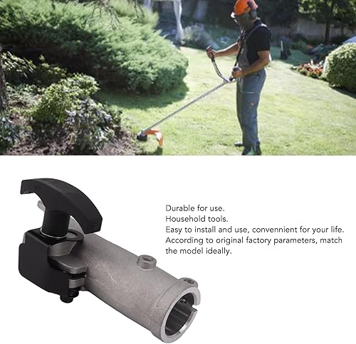 Miniatura 2 de Zerodis Mejora tus herramientas de jardinería con el conector de eje cortador de cepillo de 7 ranuras de 1.024 in, abrazadera de unión, piezas de