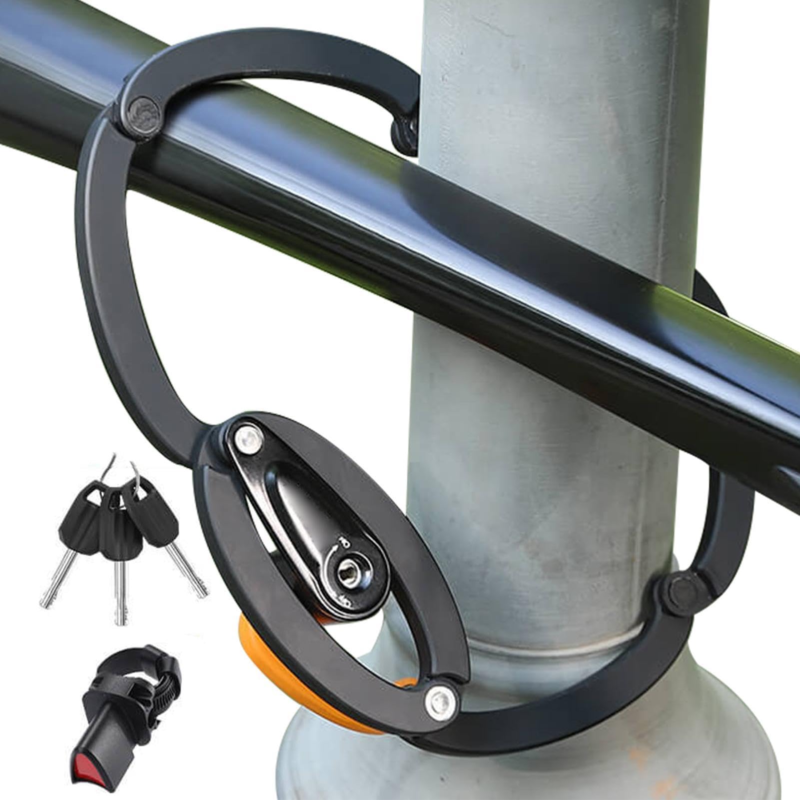 Cadenas à combinaison pliable pour vélo de haute sécurité à 4 chiffres