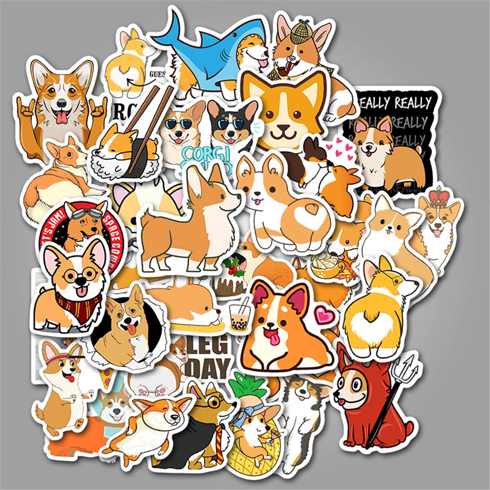 Laptop Stickers Pack DIY Dogs Stickers 50PCS Water Bottles Stickers