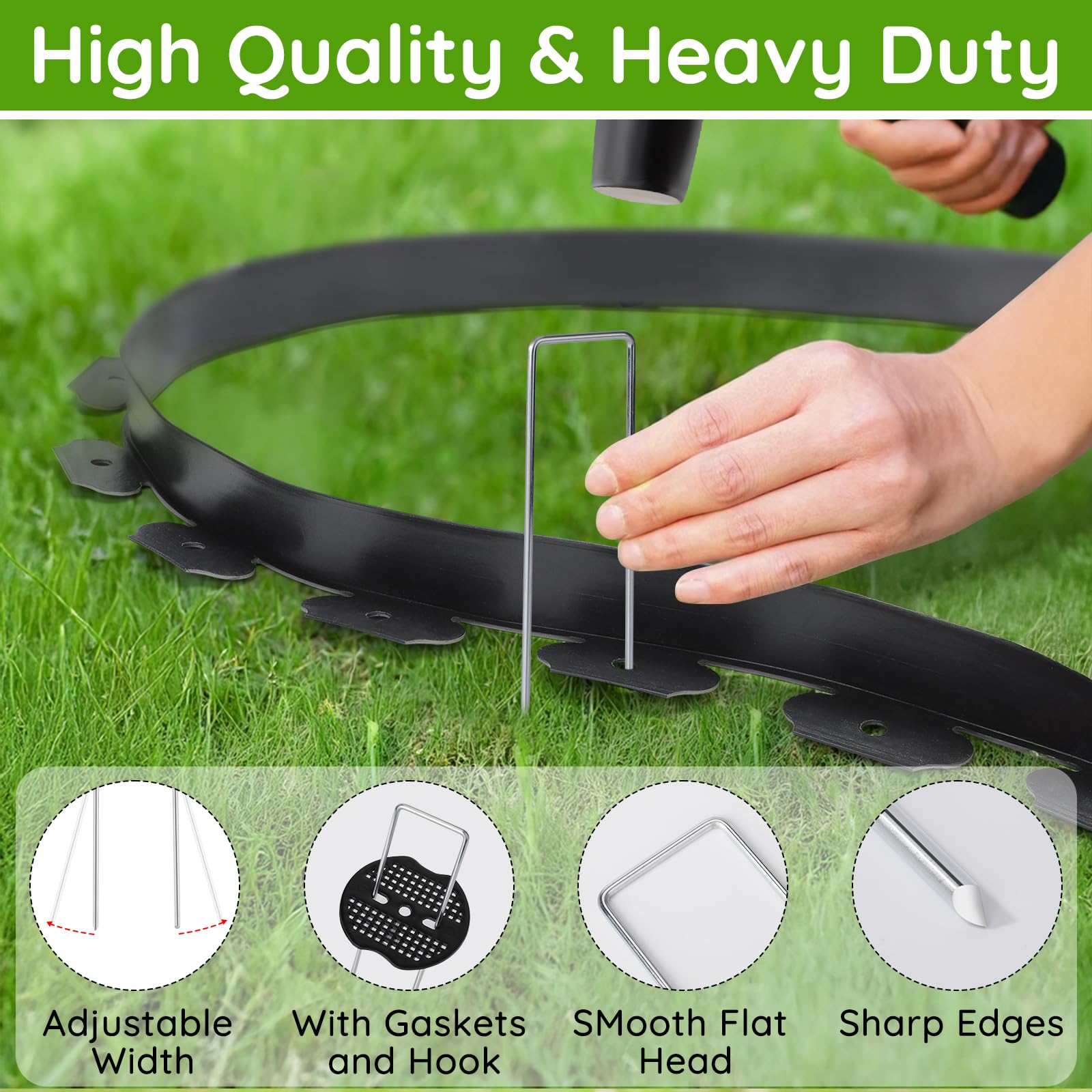 Weed Barrier Landscape Fabric Staples | Southwest Boulder & Stone