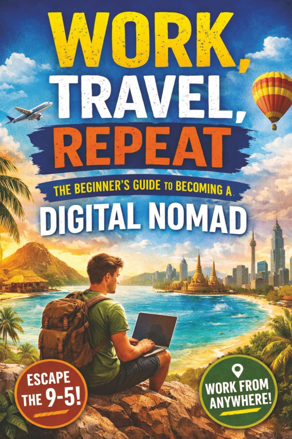 Work, Travel, Repeat: The Beginner’s Guide to Becoming a Digital Nomad: How to Build Remote Income, Travel the World, and Create a Location-Independent Lifestyle