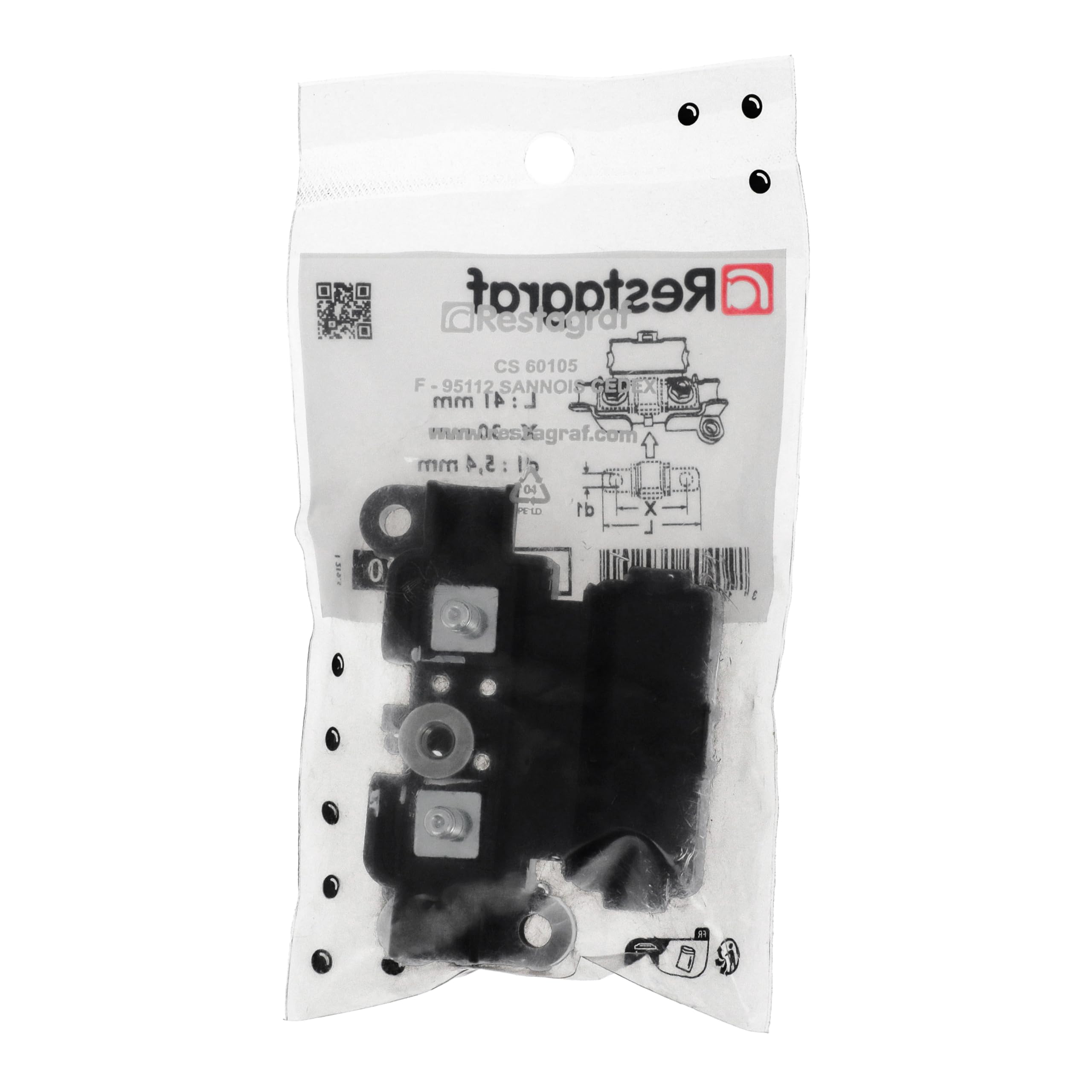 Fusibles Midi 125A 58V - Lot De 2 - Pour Protection Circuits électriques Auto Et Industriel - Réf. 17137 Restagraf