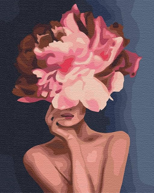 Artnapi Pintura por números Adultos con marco