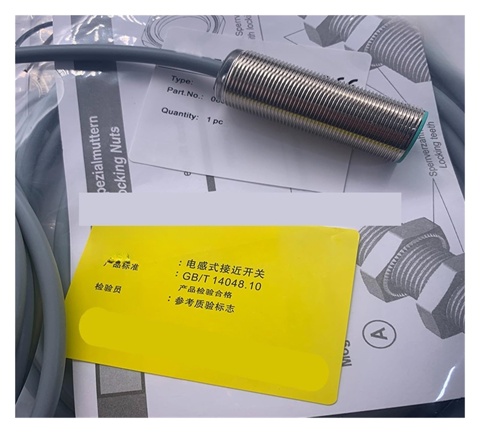 ZVQYSGIW NBB5/NBN8/NBB8-18GM50-EO/E0/E3/E2-V1 NBB8-18GM50-E0-V1 Proximity Switch Sensor(NBN8-18GM50-E0-V1)