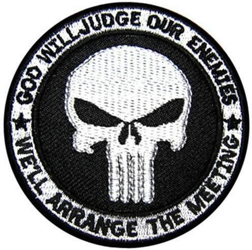 Black Punisher Skull Seal Navy Paintball Sniper Jacket Suit Paintball Guns iron Patch