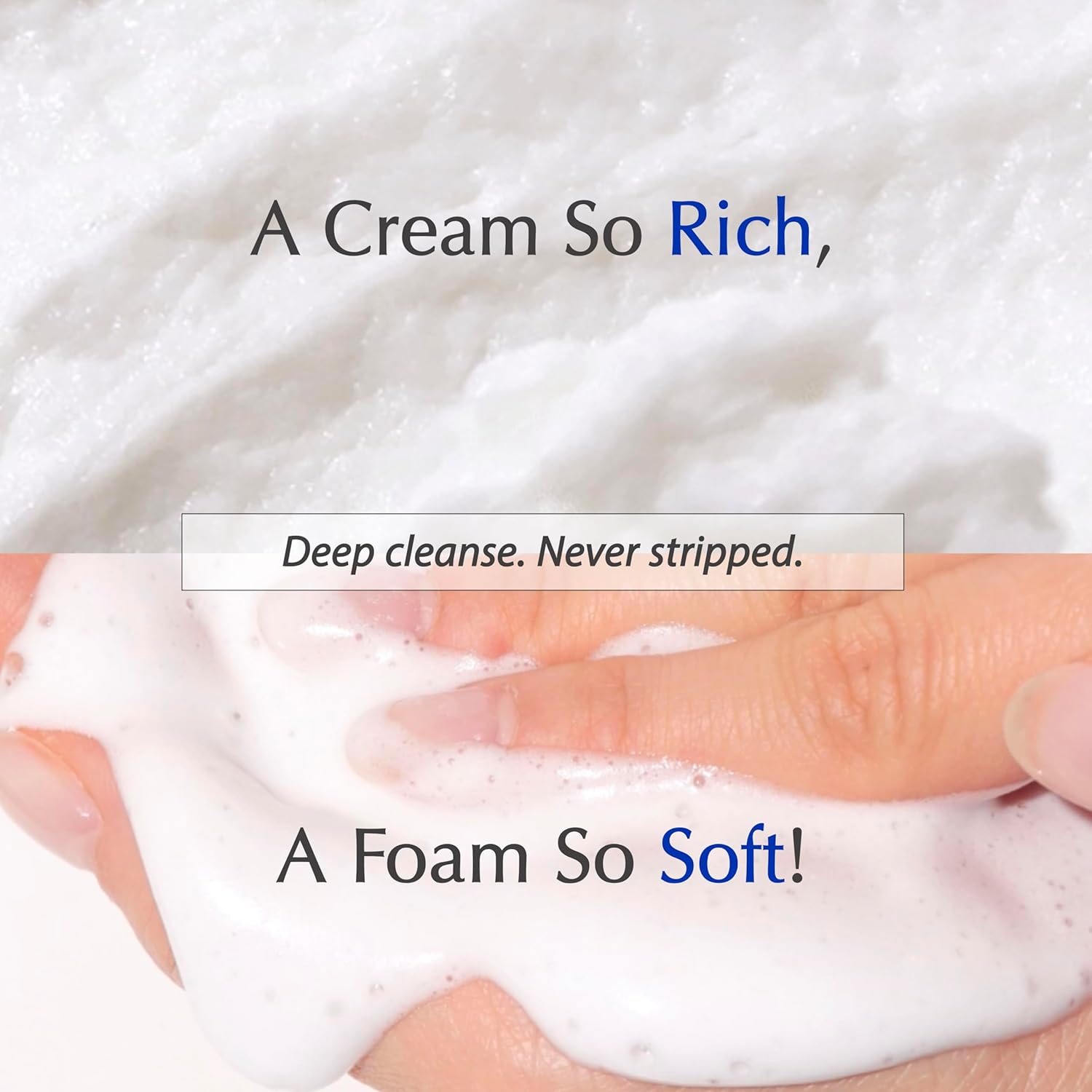 MSM Sulfur Deep Pore Cleanser – Low pH Barrier-Respecting Face Wash, Pore Reset for Sensitive Skin
