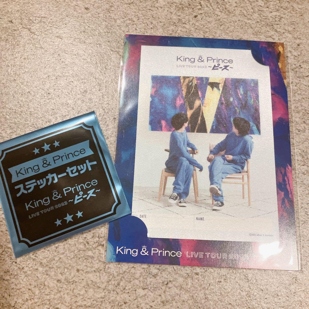King & Prince ライブDVD5枚　ステッカー1枚付き King & Prince ライブDVD5枚 ステッカー1枚付き Amazon.co.jp