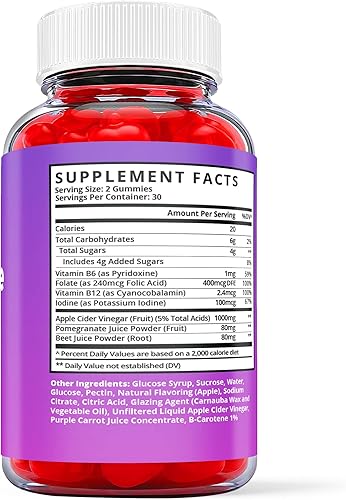 Miniatura 3 de KetoXplode - Gomitas KetoXplode ACV, gomitas Keto Xplode ACV con vinagre de sidra de manzana, veganas, sin OMG, suplemento de fórmula avanzada Keto