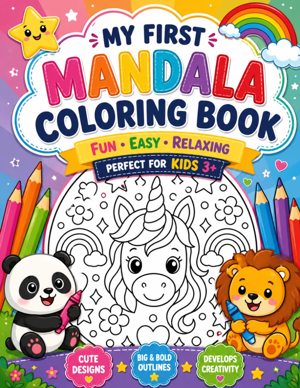 A FUN COLORING ADVENTURE FOR LITTLE ARTISTS: Grab your crayons and start your colorful journey today
