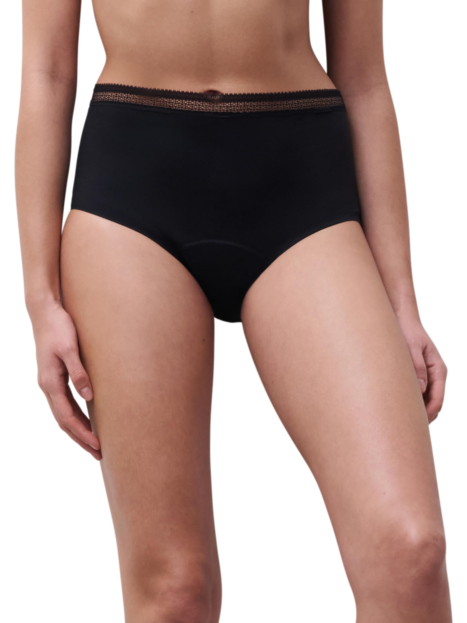 Chantelle Damen Eco Cycle Graphic Uw Bas SPE Culotte Haute Flux Abondant Hipster-Höschen (1er Pack)