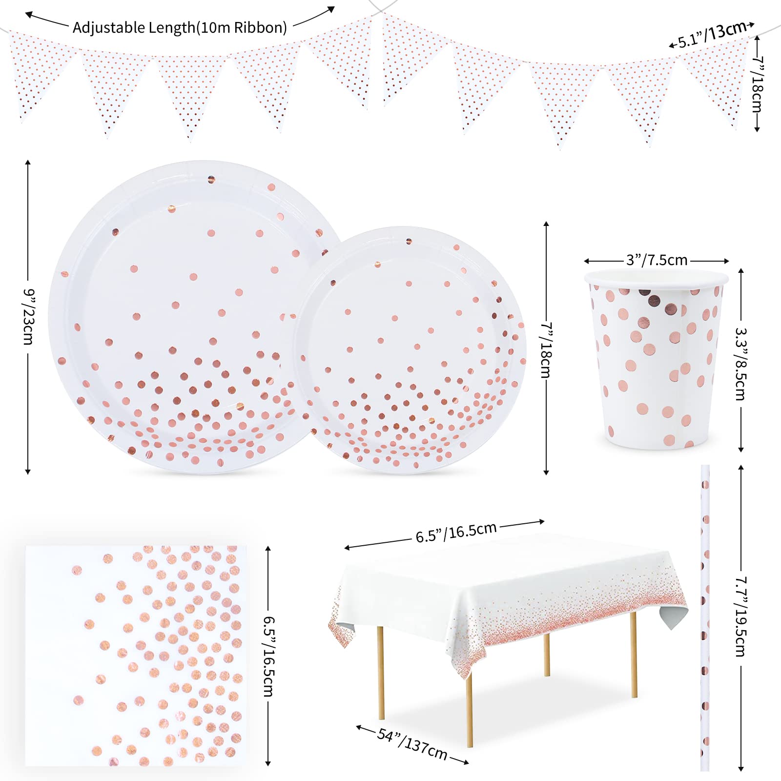 Set Festa Italiana 50 Pezzi - Piatti, Bicchieri, Tovaglioli Con Bandiera Italia, Verde/Bianco/Rosso - Foto 9