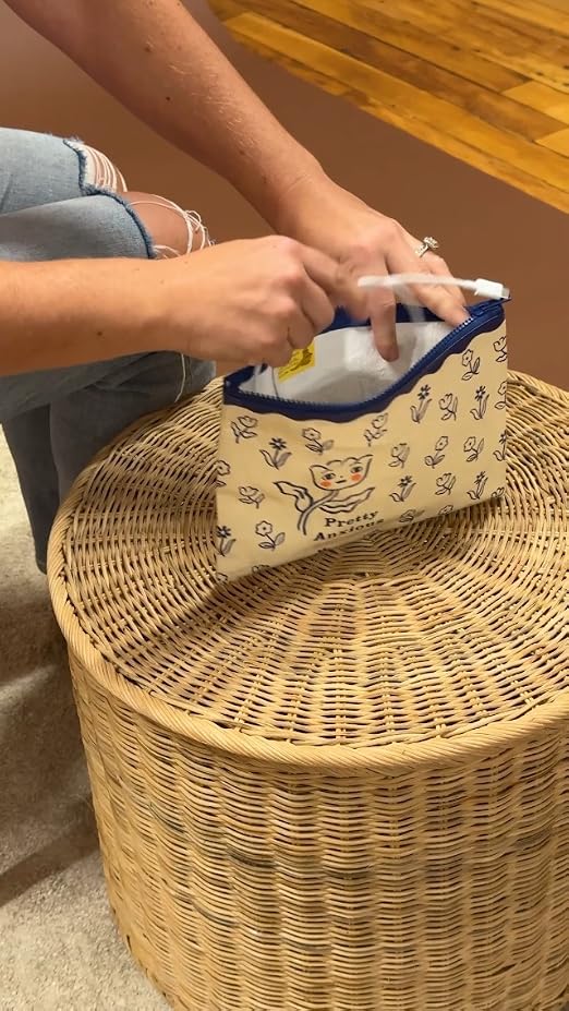 Amazon.com: Blue Q Zipper Pouch, Bad Ass Woman Who Takes Care of