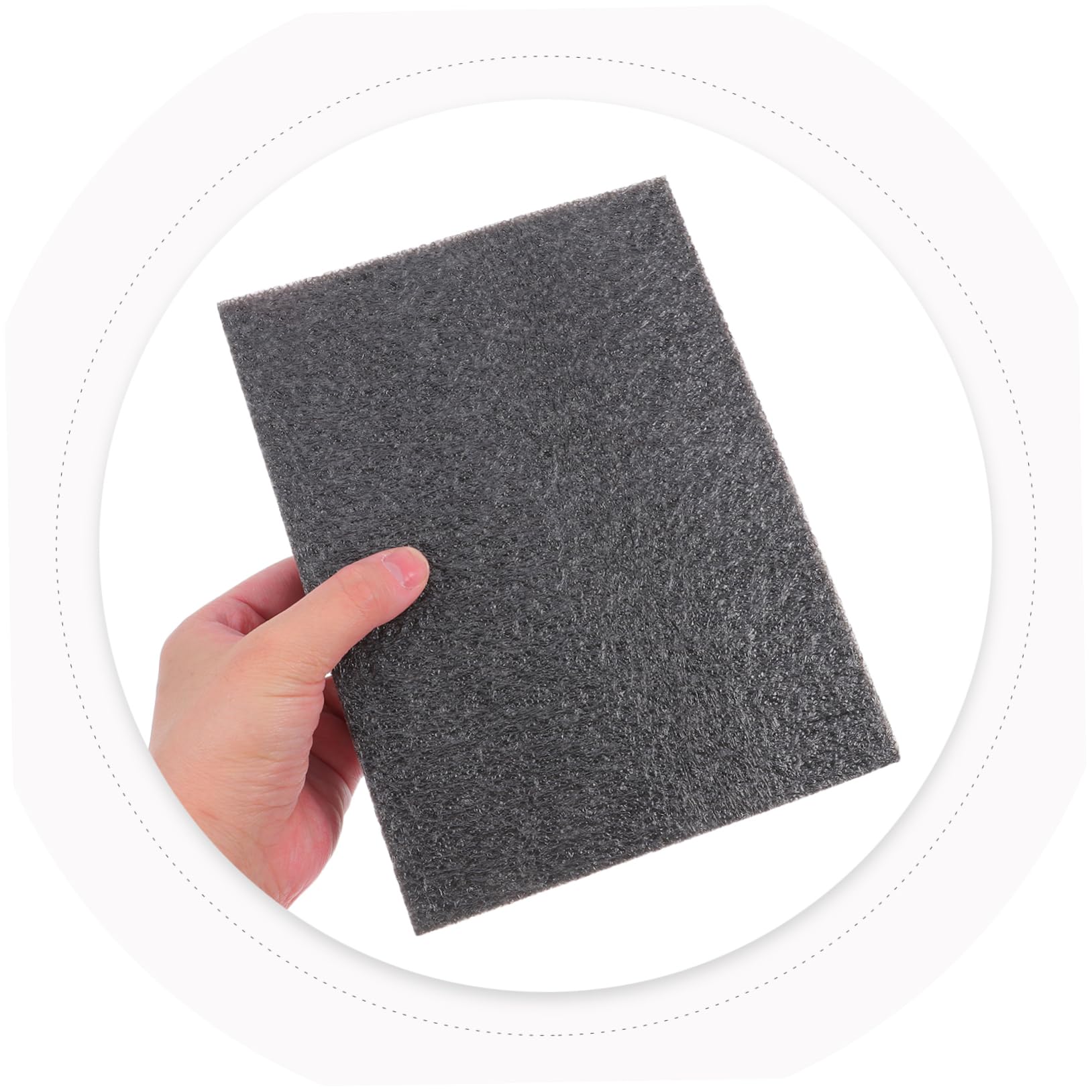 Veemoon 2pièces Mousse pour Loisirs Créatifs Découpe Facile Coton Perlé Inserts Emballage Coussinets Mousse Protection Douce pour Bricolage