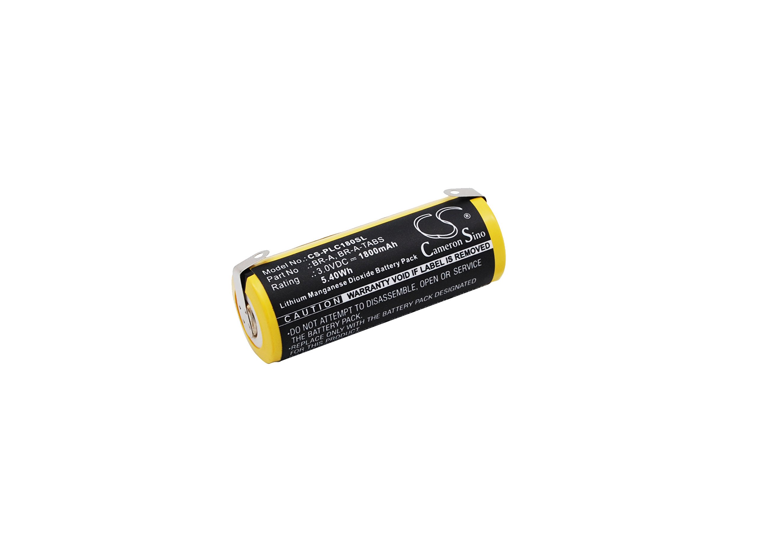 Aibatu 3.0V 1800mAh BR-A-TABS BR-A Battery Replacement is Utility metering Real-time Clocks Emergency Locations transmitte Electronic toll Collection Memory Back-up Automated Meter Reading