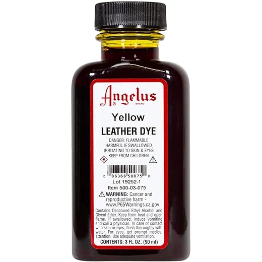 Angelus Leather Dye Yellow