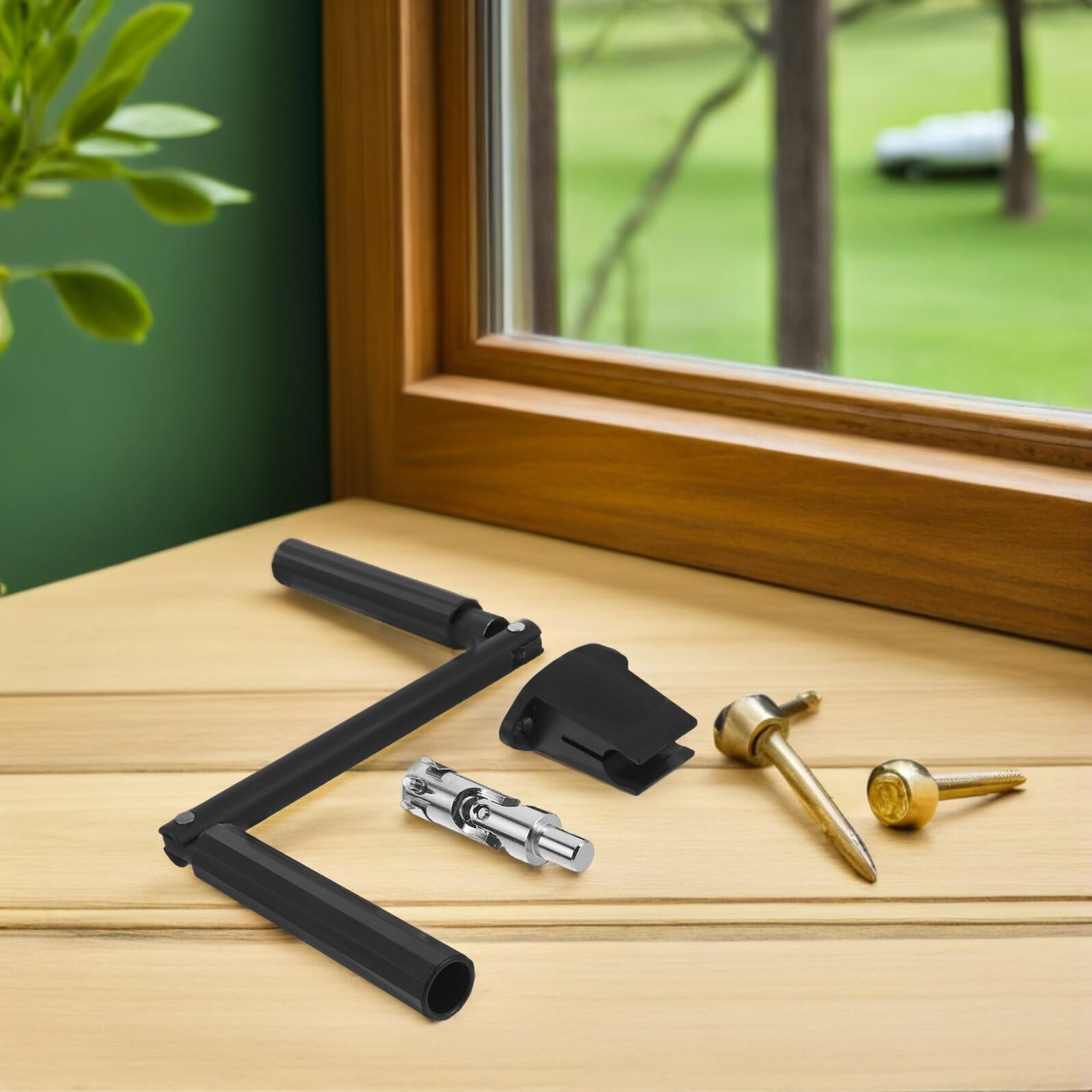 Didiseaon Manivelle de Fenêtre Manuelle Robuste pour Auvents de Camping-Car Poignée Ergonomique Remplacement pour Volets Roulants et Stores Accessoire Pratique pour Balcons et Espaces