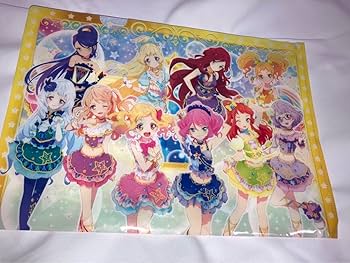 アイカツスターズ クリアファイル バラ売り可 dショッピング |「アイカツプラネット! クリアファイルW 舞桜
