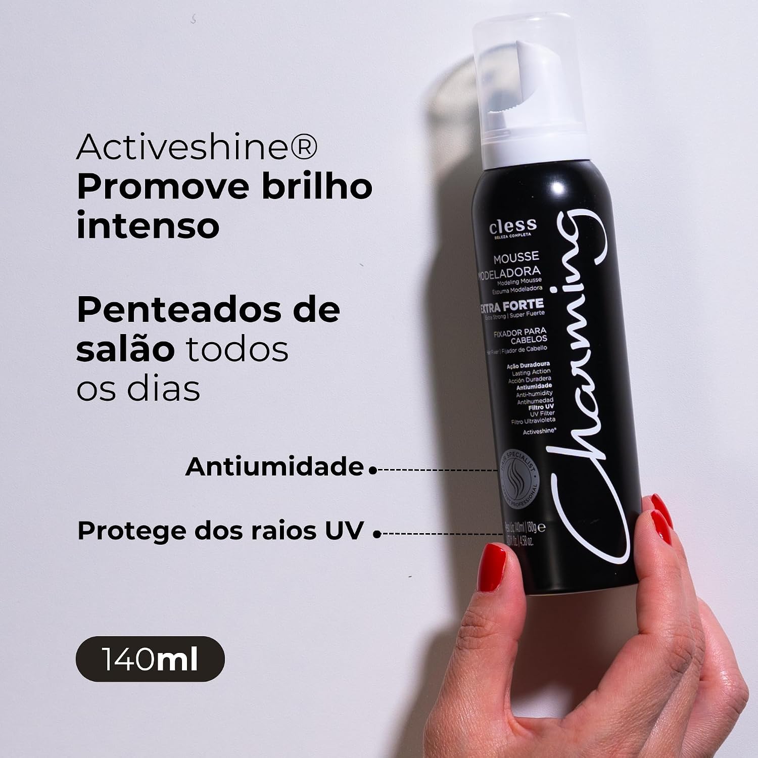 Cless - Mousse Cap Charming 140Ml Normal