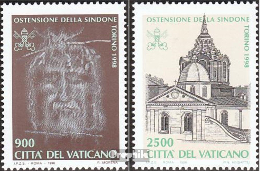 Vatikanstadt 1244-1245 (complete.issue.) 1998 Turin (Stamps for collectors)