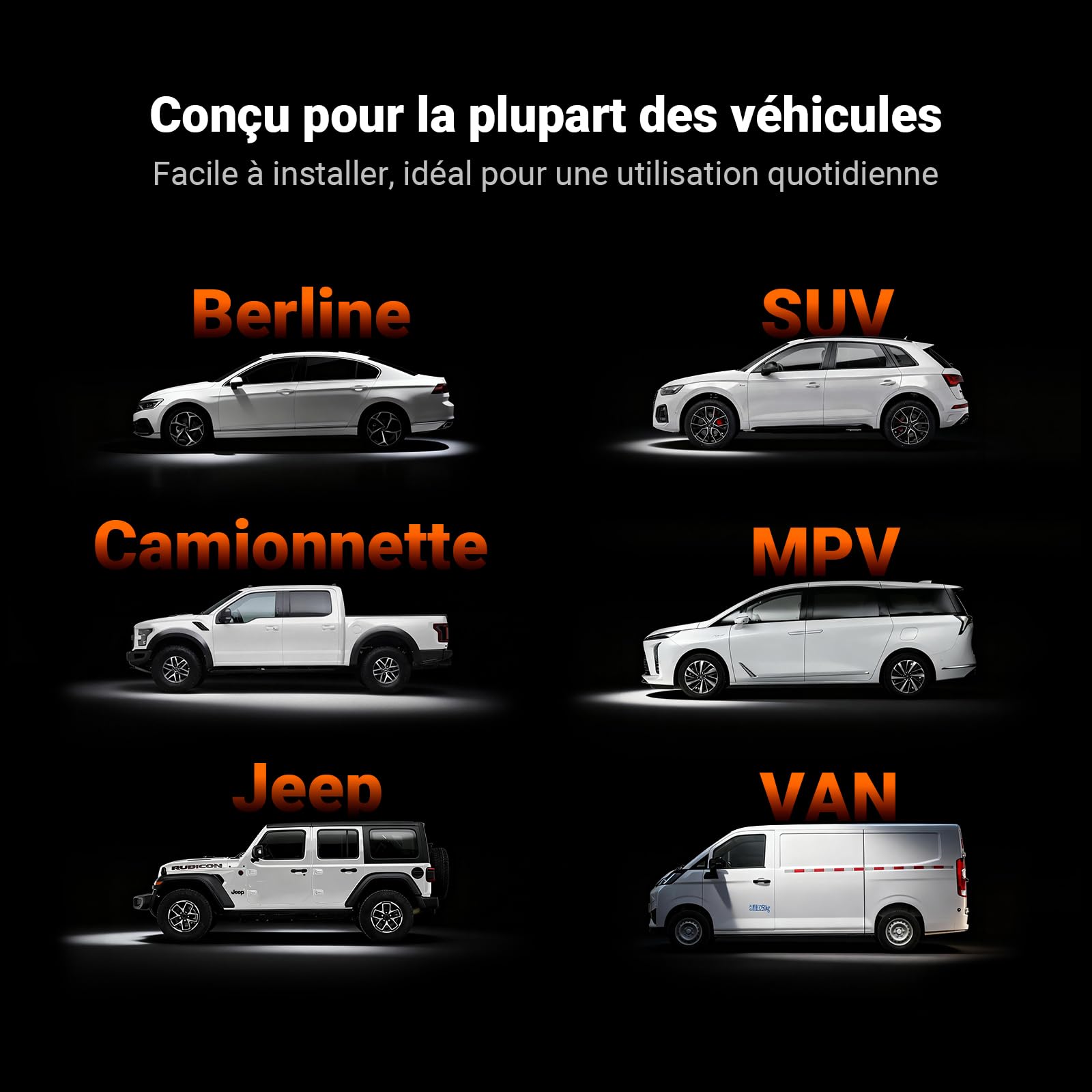 Fosi Audio CA30 Amplificateur Audio Voiture 4 Canaux de Classe D, Filtre Indépendant RCA/Entrée Haut Niveau, 100Wx4@4Ω/320W en Mode Ponté, Mini Ampli HiFi à Faible Bruit pour Système Audio de Véhicule