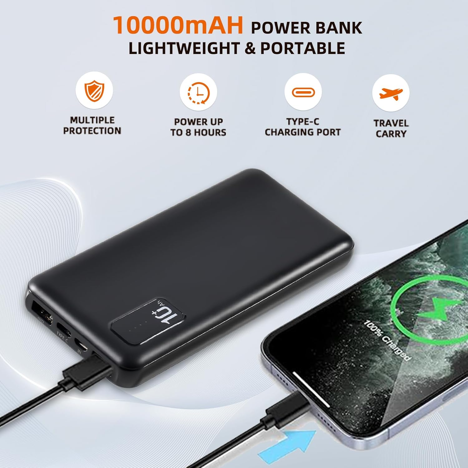 Heated Vest for Men, Electric Vest for Men with 10000mAh Battery Pack Included, Lightweight Men's Heated Vest(M-XXL) - Image 9