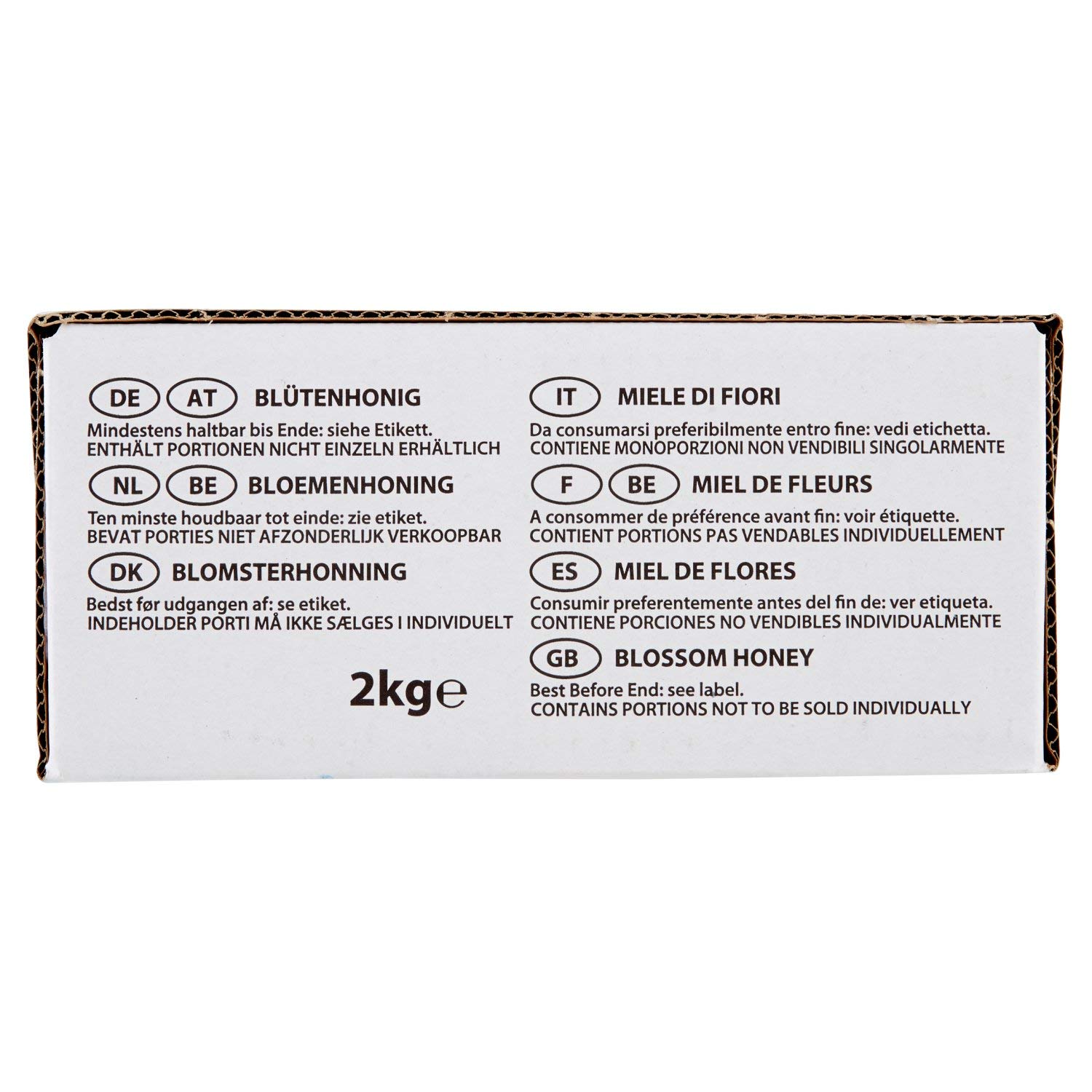 VIVA - Miele monodose 20gr per 100 pezzi per Hotel e B&B